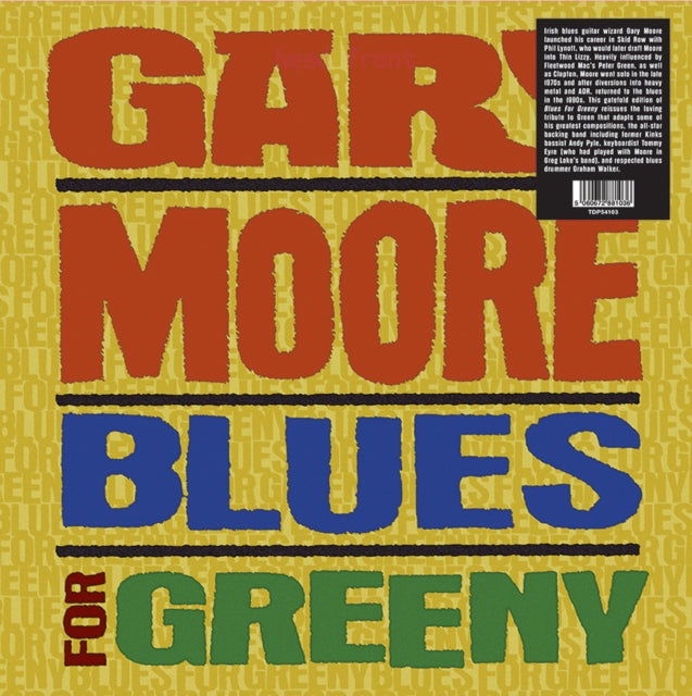 This LP Vinyl is brand new.Format: LP VinylThis item's title is: Blues For GreenyArtist: Gary MooreBarcode: 5060672881036Release Date: 5/12/2023