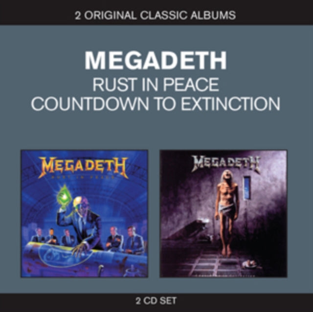 This is a 2 CD SKU bundle.
1.This CD is brand new.Format: CDMusic Style: Heavy MetalThis item's title is: Countdown To Extinction: LiveArtist: MegadethLabel: CAPITOLBarcode: 602537437252Release Date: 9/24/2013
2.This CD is brand new.