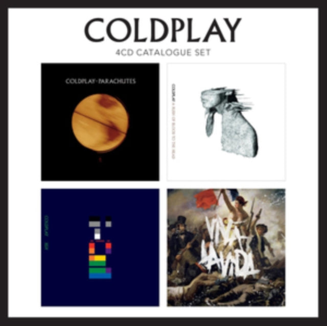 This is a 4 CD SKU bundle.
1.This CD is brand new.Format: CDMusic Style: Alternative RockThis item's title is: Kaleidoscope EpArtist: ColdplayLabel: ATLANTIC/PARLOPHONEBarcode: 190295793531Release Date: 8/4/2017
2.This CD is brand new.