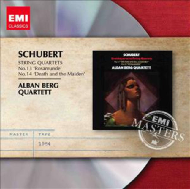 This CD is brand new.Format: CDMusic Style: RomanticThis item's title is: Streichquartette 13 & 14Artist: Alban Berg QuartettBarcode: 5099973587026Release Date: 2/4/2013