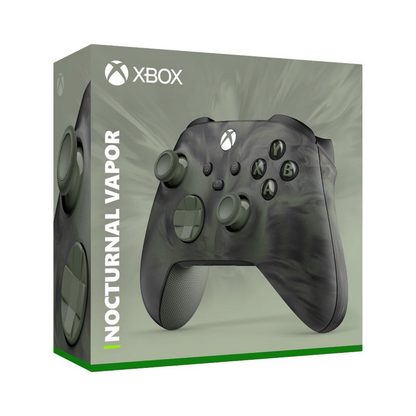This is brand new.Vaporize your competition with the Xbox Wireless Controller – Nocturnal Vapor featuring a light and dark green color swirl that’s unique to each controller. Explore the mysteries of the nocturnal world with the uniquely created color swirl—each with its own energy and pattern.