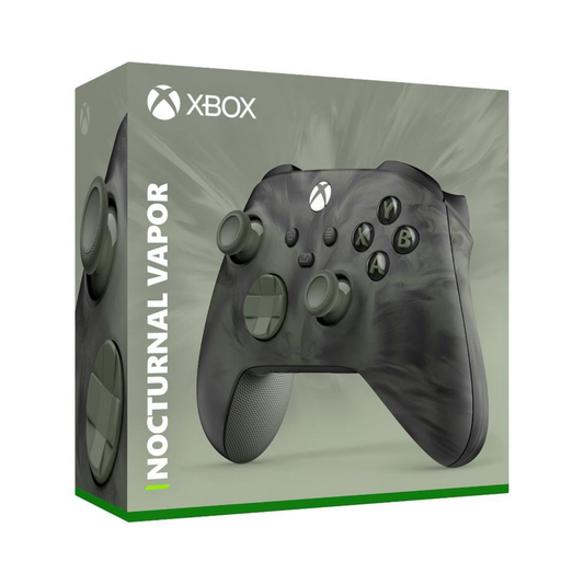 This is brand new.Vaporize your competition with the Xbox Wireless Controller – Nocturnal Vapor featuring a light and dark green color swirl that’s unique to each controller. Explore the mysteries of the nocturnal world with the uniquely created color swirl—each with its own energy and pattern.