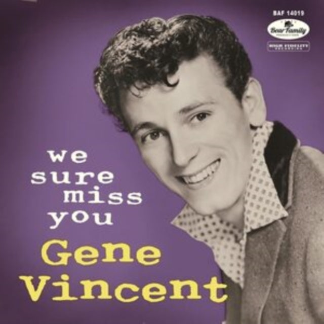 This 10 Inch Vinyl is brand new.Format: 10 Inch VinylMusic Style: Rock & RollThis item's title is: We Sure Miss YouArtist: Gene VincentLabel: BEAR FAMILY RECORDSBarcode: 5397102140198Release Date: 10/1/2021