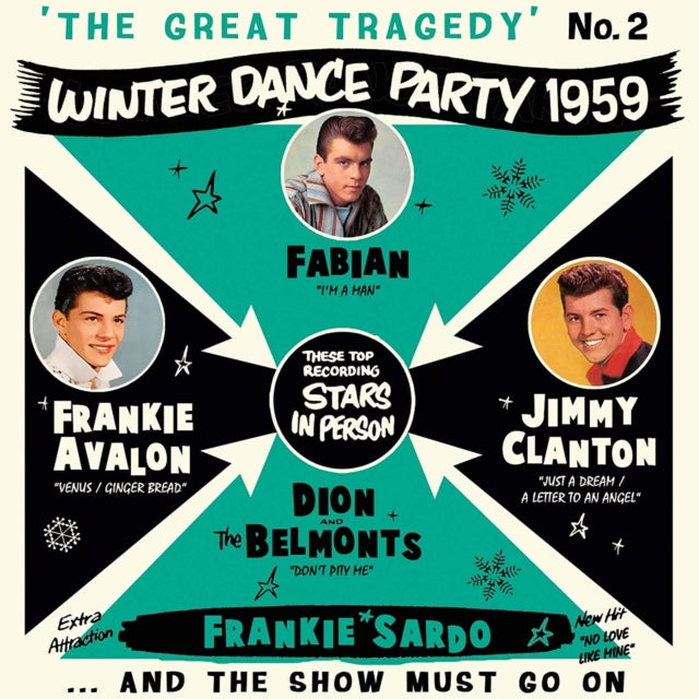 Product Image : This CD is brand new.<br>Format: CD<br>This item's title is: Great Tragedy: Winter Dance Party 1959 Part 2<br>Artist: Various Artists<br>Barcode: 5397102175862<br>Release Date: 2/7/2020