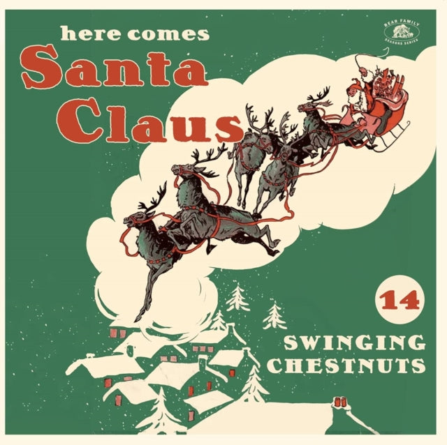 This LP Vinyl is brand new.Format: LP VinylMusic Style: Easy ListeningThis item's title is: Here Comes Santa Claus: 14 Swinging ChestnutsArtist: Various ArtistsLabel: BEAR FAMILY RECORDSBarcode: 5397102180729Release Date: 11/5/2021