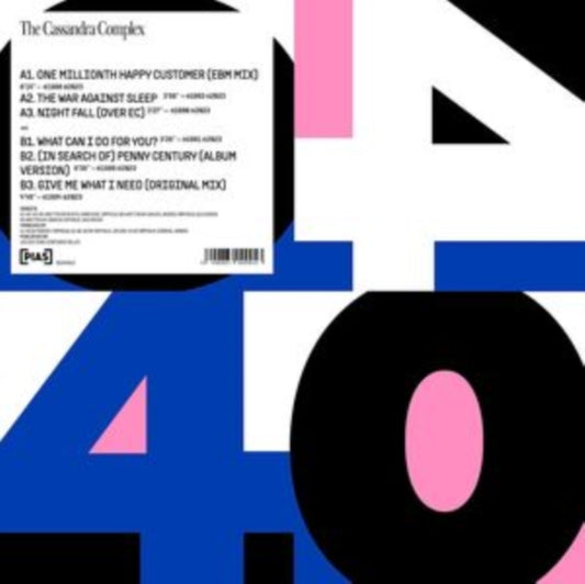 This 12 Inch Vinyl is brand new.Format: 12 Inch VinylMusic Style: New WaveThis item's title is: Pias 43Artist: Cassandra ComplexLabel: PLAY IT AGAIN SAMBarcode: 5400863099053Release Date: 7/28/2023