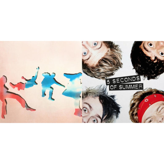 5Sos5 (X) (White LP Vinyl) & 5 Seconds Of Summer (10Th Anniversary Edition) (Red LP Vinyl)