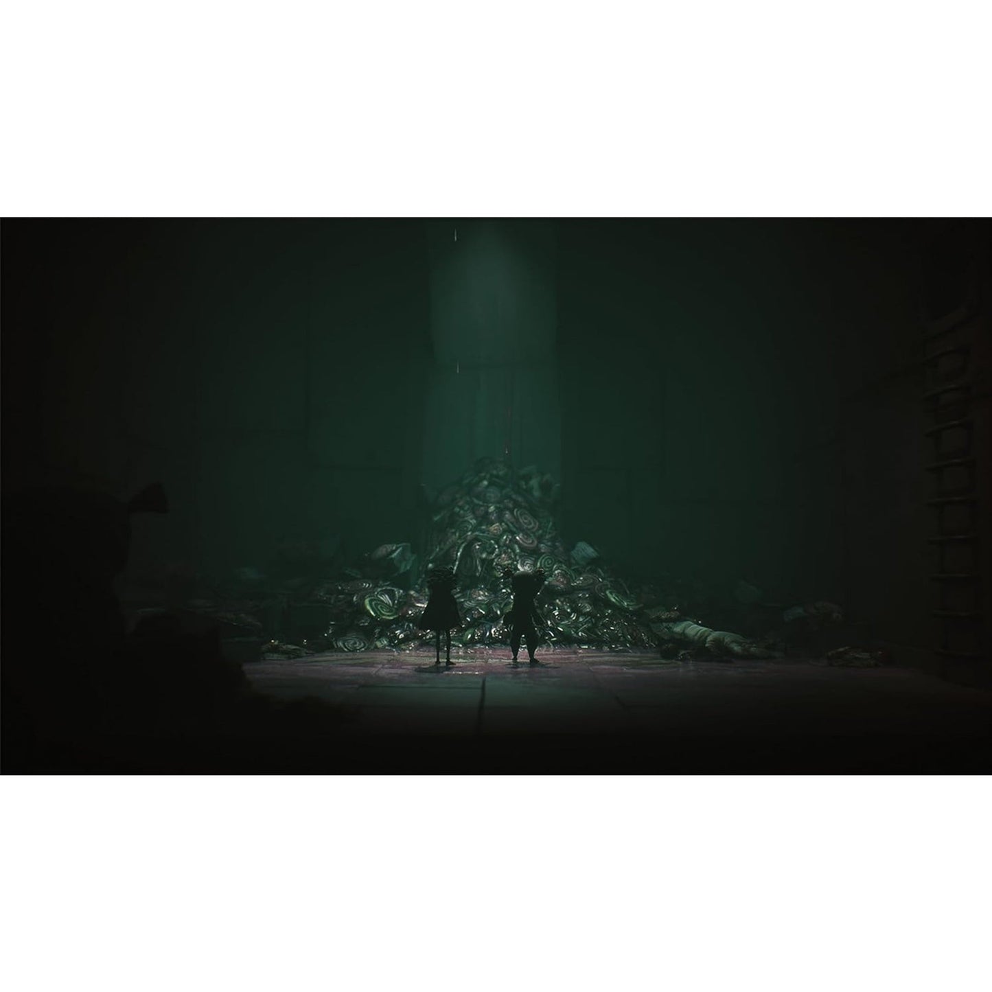 This is brand new.Embark on a new adventure in the unique world of Little Nightmares. In Little Nightmares III, you’ll guide Low & Alone as they search for a path that could lead them out of the Nowhere. Face your childhood fears together with a friend using online co-op, or solo with an AI companion.
