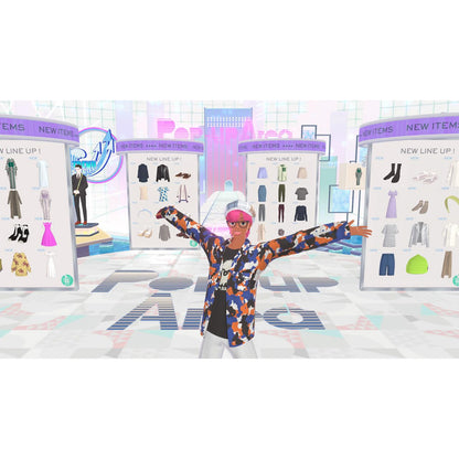 This is brand new.Become the ultimate fashion influencer!  Enter a virtual world of fashion fantasies made real, where coordination and communication mix like never before.