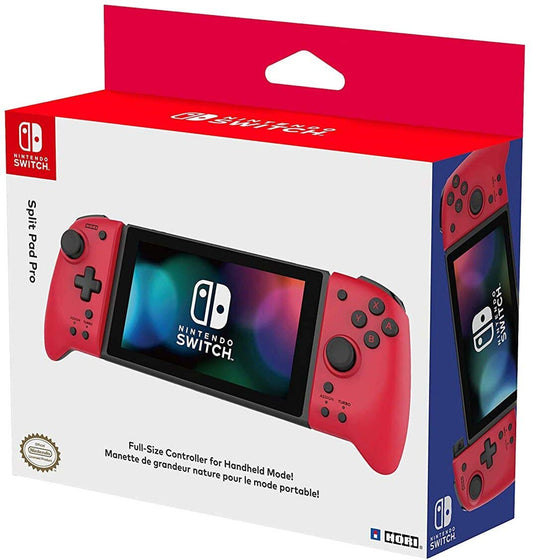 This is brand new.Enjoy the full-size controller experience in handheld mode with the HORI Split Pad Pro! Featuring full-size analog sticks, a precision D-pad, and large shoulder buttons designed for comfort and accuracy, even during marathon gaming sessions.