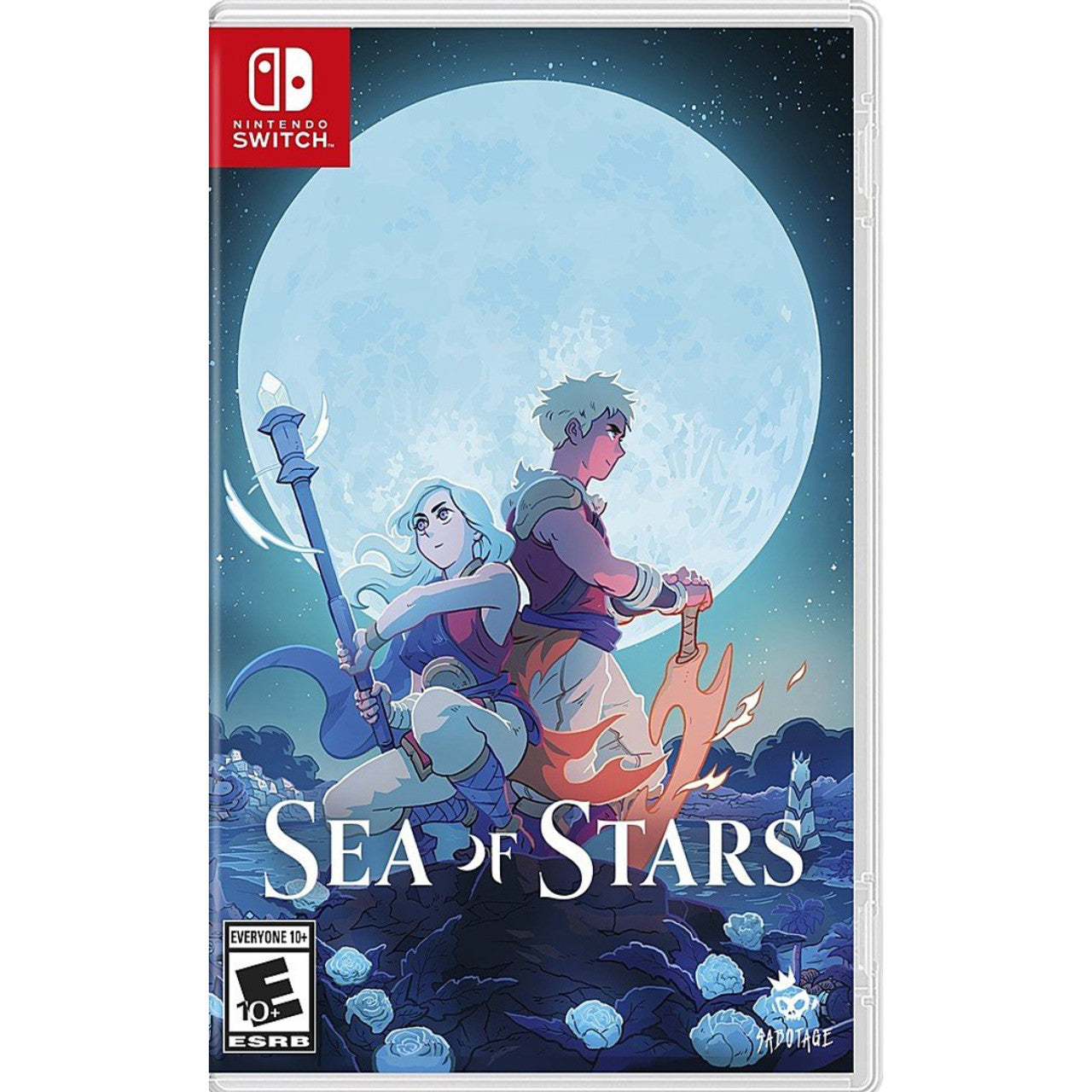 This is brand new.Sea of Stars is a turn-based RPG inspired by the classics. It tells the story of two Children of the Solstice who will combine the powers of the sun and moon to perform Eclipse Magic, the only force capable of fending off the monstrous creations of the evil alchemist known as The Fleshmancer.