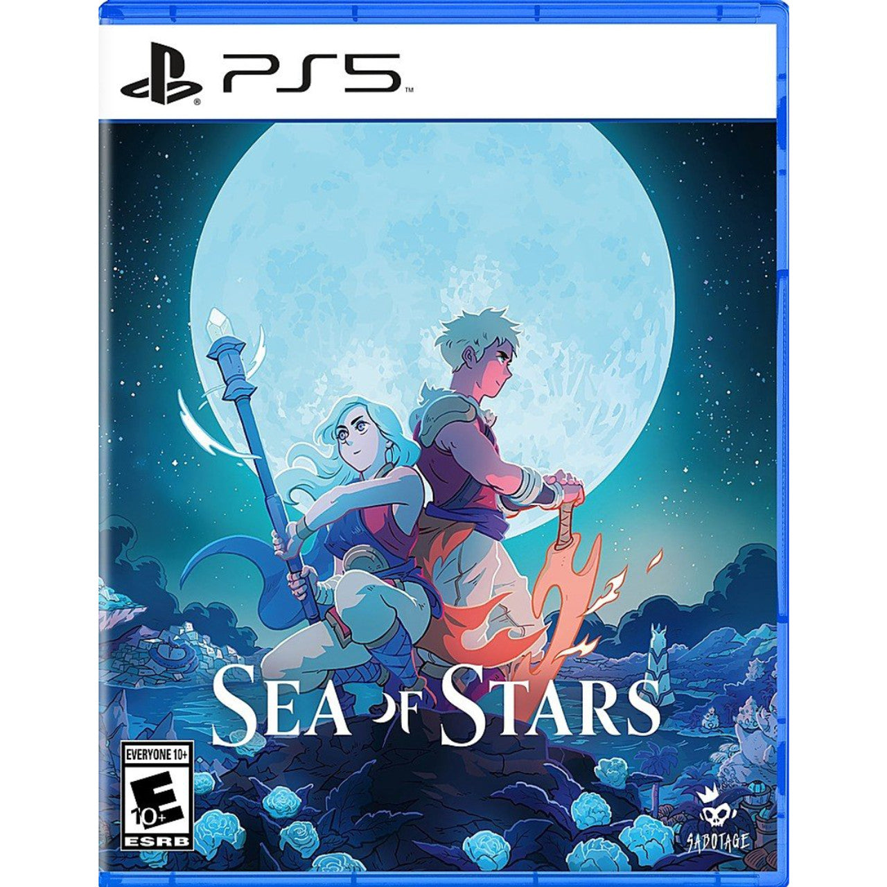 This is brand new.Sea of Stars is a turn-based RPG inspired by the classics. It tells the story of two Children of the Solstice who will combine the powers of the sun and moon to perform Eclipse Magic, the only force capable of fending off the monstrous creations of the evil alchemist known as The Fleshmancer.