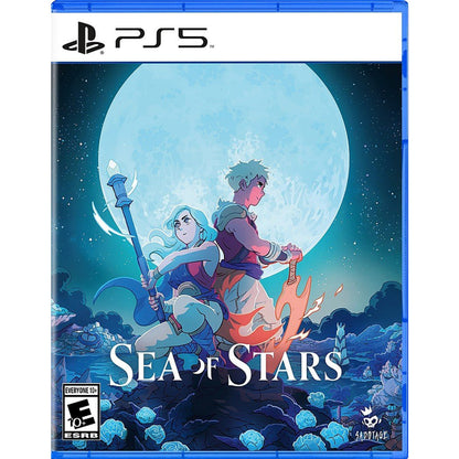 This is brand new.Sea of Stars is a turn-based RPG inspired by the classics. It tells the story of two Children of the Solstice who will combine the powers of the sun and moon to perform Eclipse Magic, the only force capable of fending off the monstrous creations of the evil alchemist known as The Fleshmancer.