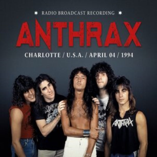 This CD is brand new.Format: CDThis item's title is: Charlotte, April 04, 1994Artist: AnthraxBarcode: 6588844761850Release Date: 11/25/2022