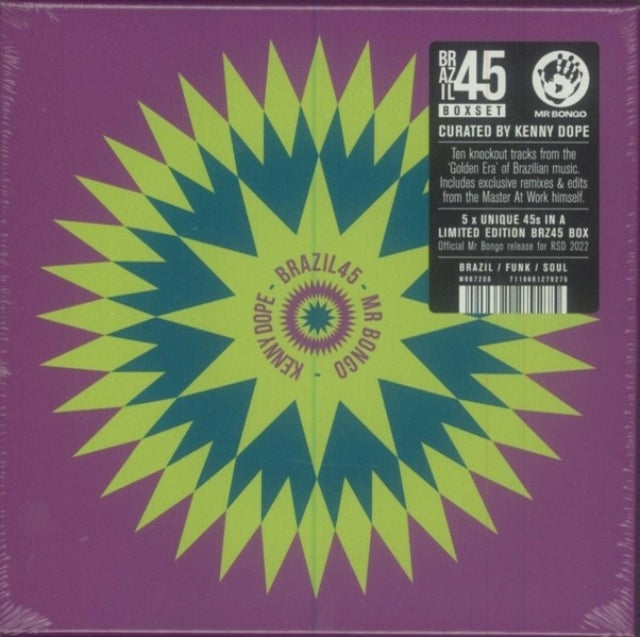 This 7 Inch Vinyl is brand new.Format: 7 Inch VinylMusic Style: MPBThis item's title is: Brazil 45 Vol.3 Curated By Kenny Dope (5-7Inch Box) (Rsd)Artist: Various ArtistsLabel: MR BONGOBarcode: 7119691279275Release Date: 4/23/2022