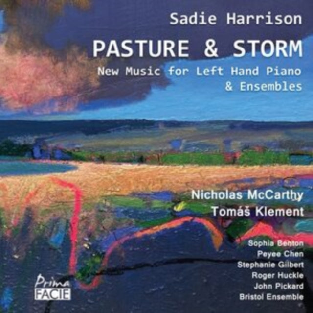 This CD is brand new.Format: CDThis item's title is: Pasture & Storm: New Music For Left Hand Piano & EnsemblesArtist: Nicholas; Sophia Benton; Tomas Klement; Peyee Chen; Stephanie Gilbert; Roger Huckle MccarthyBarcode: 7141148054159Release Date: 11/11/2022