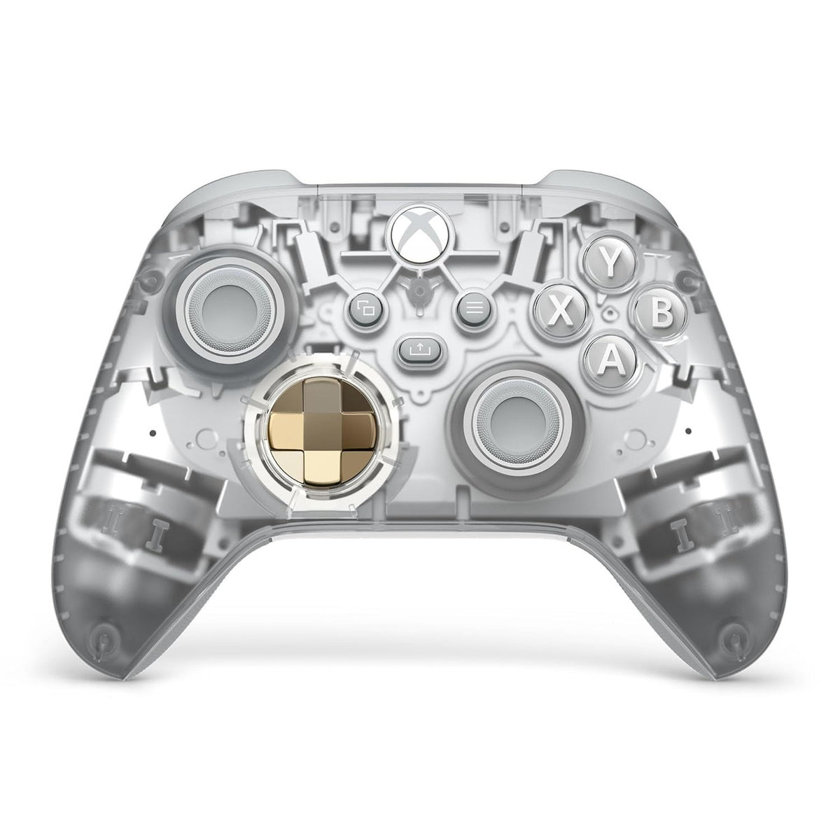 This is brand new.Reveal the mysteries within the Xbox Wireless Controller – Ghost Cipher Special Edition featuring a transparent clear design, silver interior, metallic features, and more. Look through the clear, transparent top case and side caps to see metallic, silver interior parts shine through from inside.