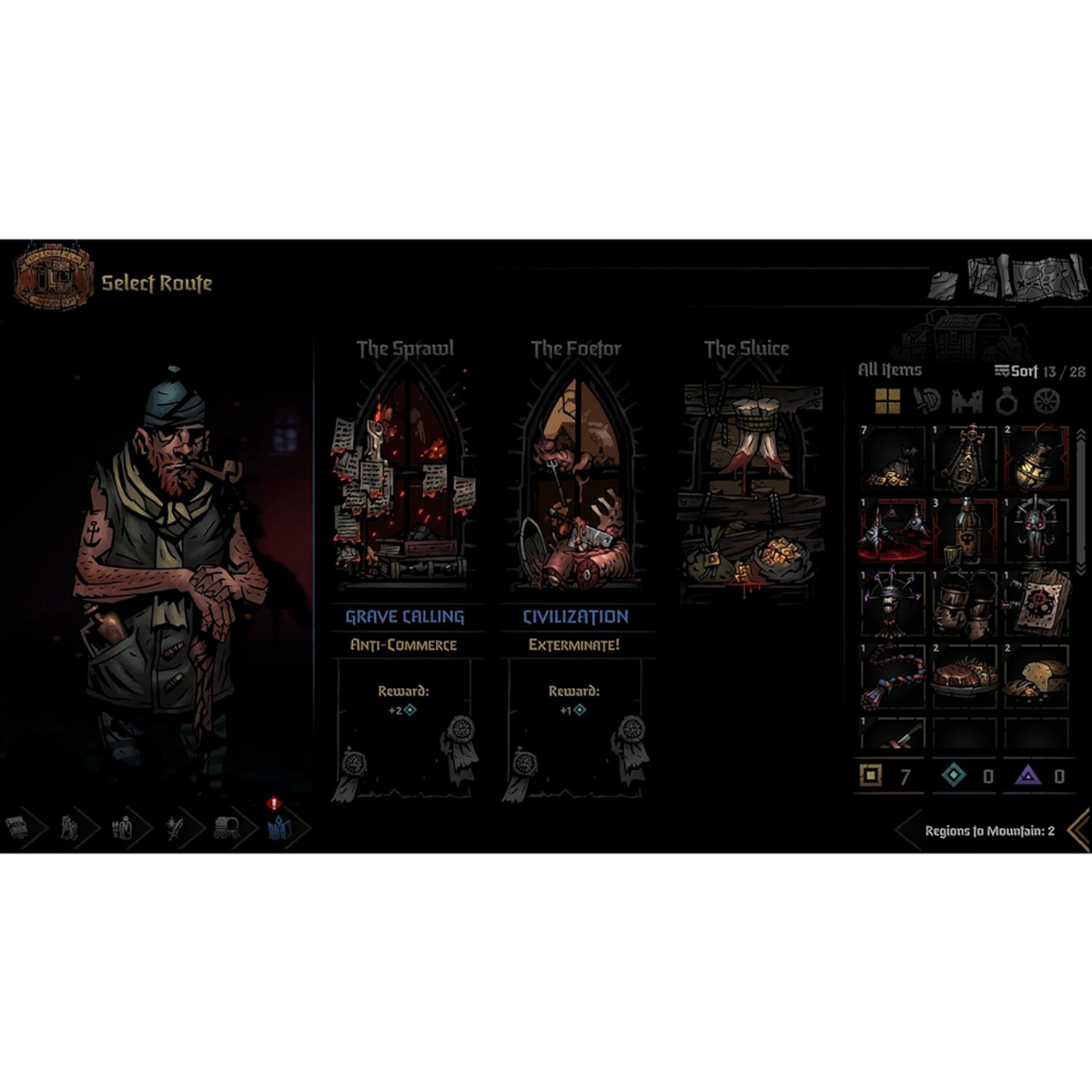 This is brand new.Darkest Dungeon II' is a roguelike road trip of the damned. This sequel to the highly acclaimed 'Darkest Dungeon' invites you to form a party, equip your stagecoach, and set off across the decaying landscape on a last-gasp quest to avert the apocalypse.
