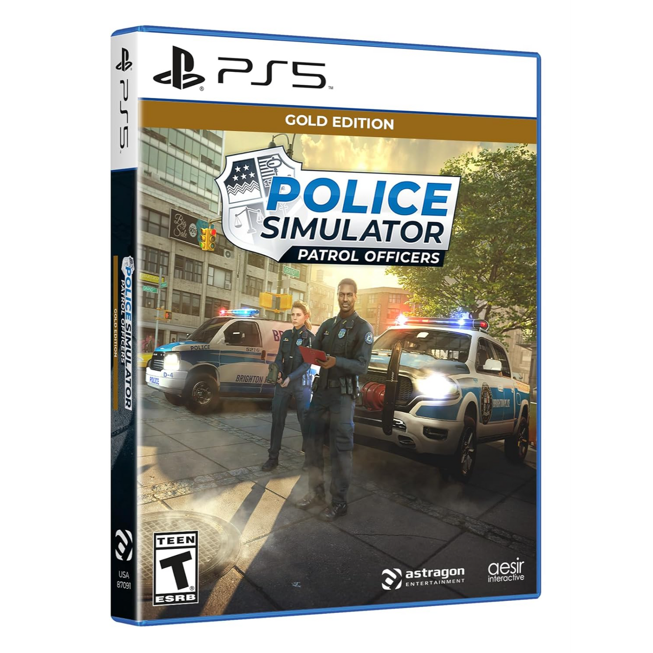 This is brand new.Welcome to the Brighton Police Department! Enjoy a comprehensive experience with the Gold Edition! This includes the main game, the brand-new Highway Patrol Expansion, and the Garage Bundle containing all previously published car DLCs.