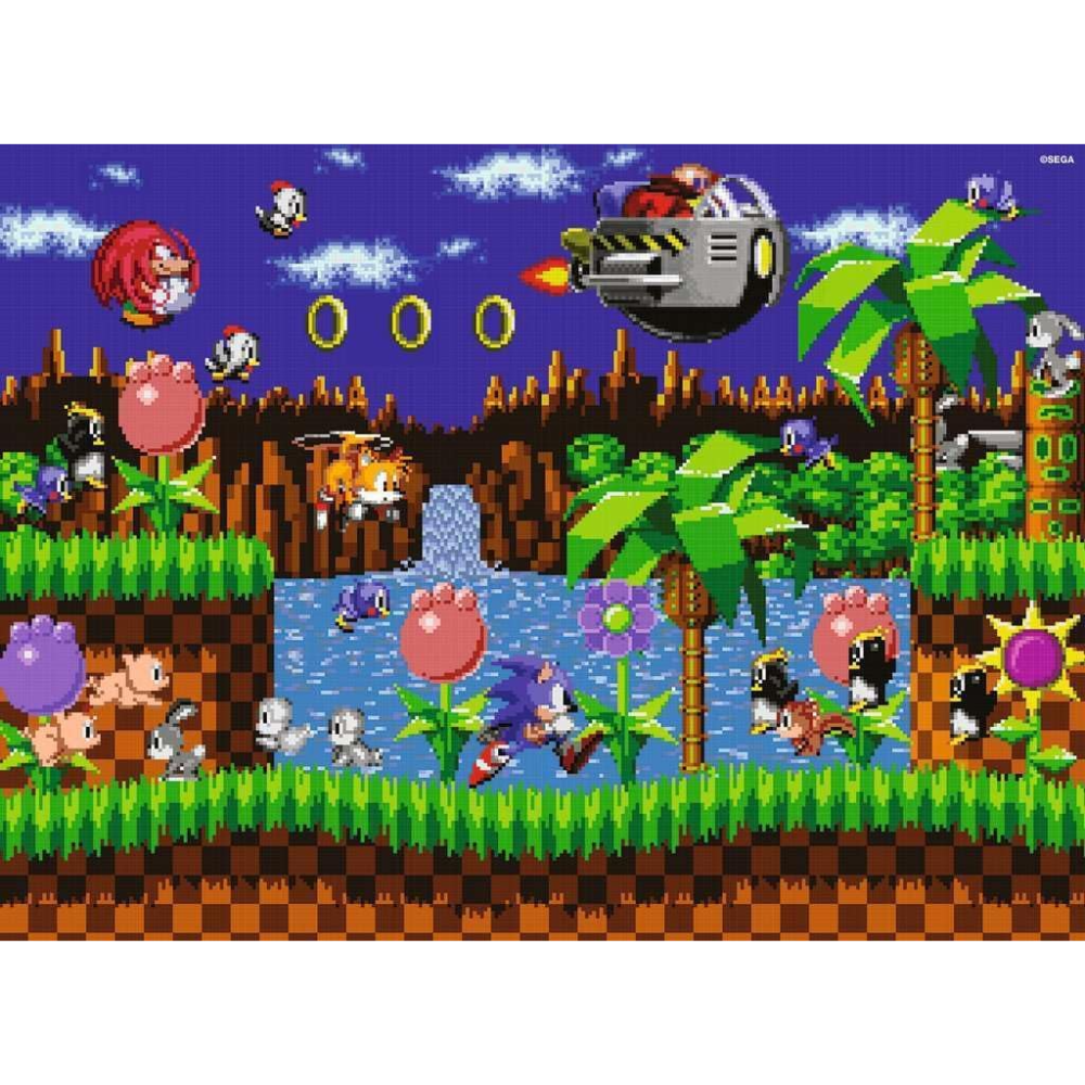 Puzzle: Sonic the Hedgehog (500 Pieces) - Ravensburger