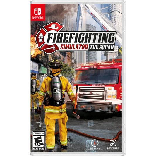 Product Image : This is brand new.<br>Feeling Hot Hot Hot Fire alert incoming! With Firefighting Simulator-The Squad, you can become part of a major US city's firefighting team and experience how it feels to fight fires. Start the siren of your fire truck, grab your hose, and fight realistic fires to save lives. Discover over 30 diverse deployment locations spread across the city inspired by the North American West Coast. Equip yourself with authentic firefighting gear such as helmets, firefighter boots, an
