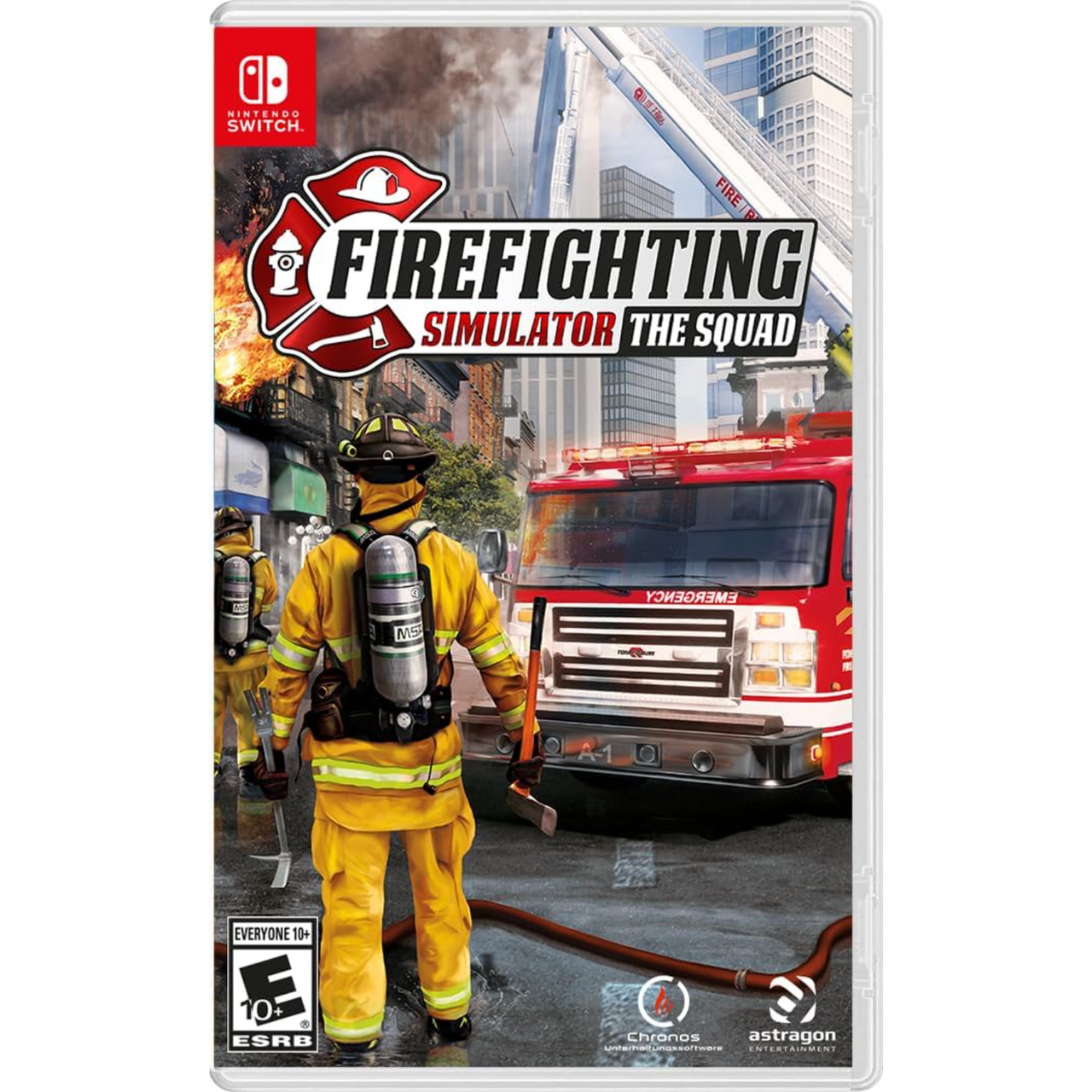 This is brand new.Feeling Hot Hot Hot Fire alert incoming! With Firefighting Simulator-The Squad, you can become part of a major US city's firefighting team and experience how it feels to fight fires. Start the siren of your fire truck, grab your hose, and fight realistic fires to save lives.