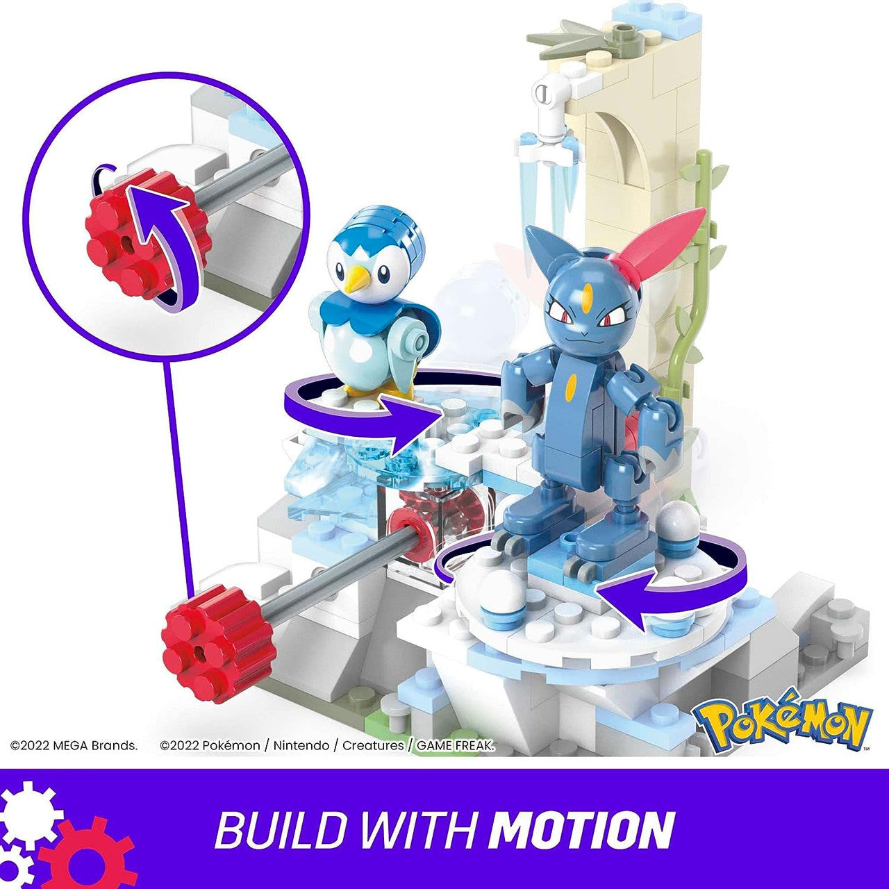 Mattel - Pokemon Mega: Piplup and Sneasel's Snow Day
