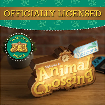 Product Image : This is brand new.<br>Decorate your home on your Animal Crossing New Horizons island, then decorate your home in real life with a logo light. It features two light modes including phase on and pulsing light

Light the night: Use this nightlight as a desk lamp on the nightstand by your bed. It’s a perfect way to illuminate your man cave, bedroom, baby nursery, toddler’s playroom, or themed home theatre
Keep on gaming: Bring your favorite video game out of the TV screen and into your home with