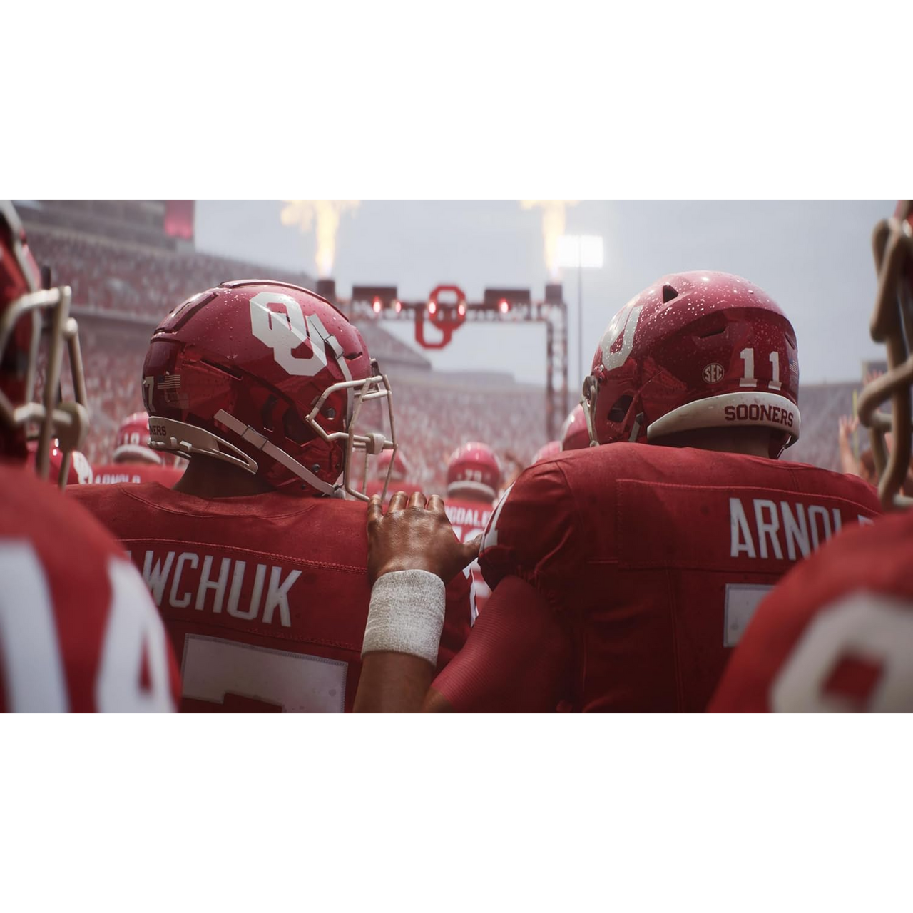 This is brand new.In EA SPORTS™ College Football 25 for PlayStation®5 and Xbox Series X|S, experience explosive gameplay variety across 134 FBS schools and immerse yourself in the iconic atmospheres of college football as you chase college greatness.