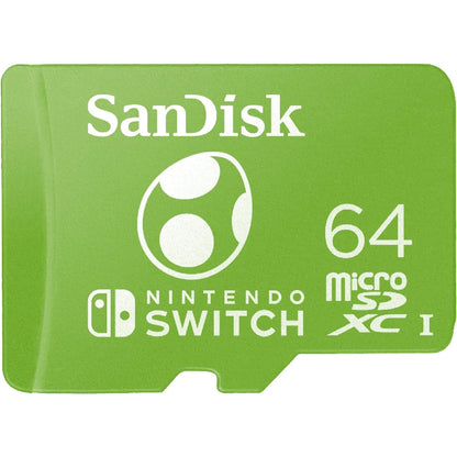 This is brand new.With incredible speed, the official licensed SanDisk microSDXC card for the Nintendo Switch System lets you add up to 64GB of space to your system. Spend less time waiting and more time gaming with read and write speeds of up to 100MB/s and 90MB/s respectively.