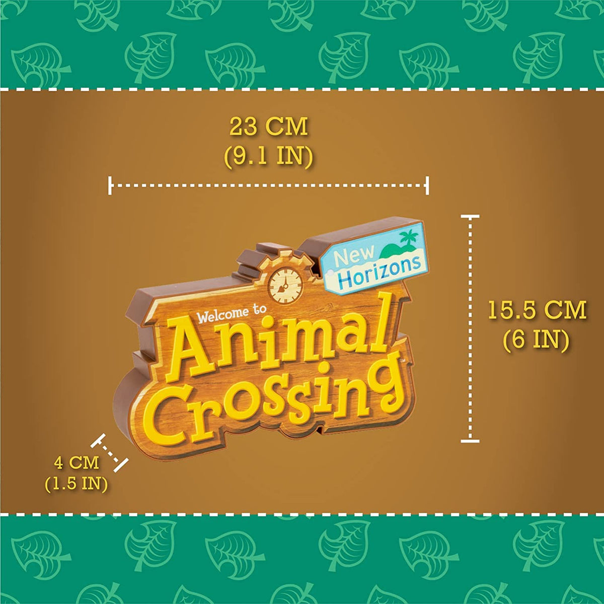 Product Image : This is brand new.<br>Decorate your home on your Animal Crossing New Horizons island, then decorate your home in real life with a logo light. It features two light modes including phase on and pulsing light

Light the night: Use this nightlight as a desk lamp on the nightstand by your bed. It’s a perfect way to illuminate your man cave, bedroom, baby nursery, toddler’s playroom, or themed home theatre
Keep on gaming: Bring your favorite video game out of the TV screen and into your home with