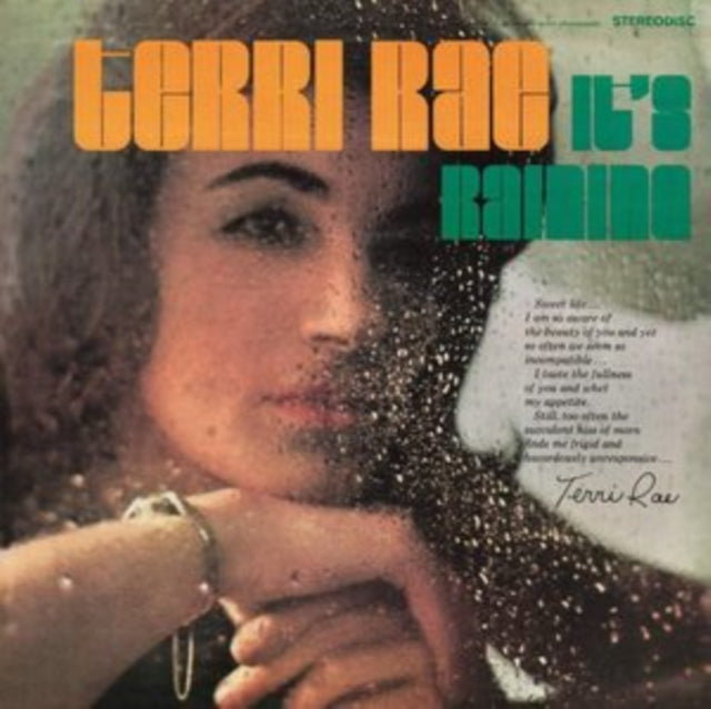 This LP Vinyl is brand new.Format: LP VinylMusic Style: VocalThis item's title is: It's RainingArtist: Terri RaeLabel: PLEASURE FOR MUSICBarcode: 7427116395722Release Date: 5/21/2021