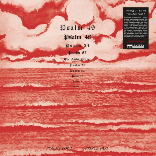 This LP Vinyl is brand new.Format: LP VinylMusic Style: Roots ReggaeThis item's title is: Psalms For IArtist: Prince Far ILabel: Lantern Rec.Barcode: 8054757320340Release Date: 7/4/2025