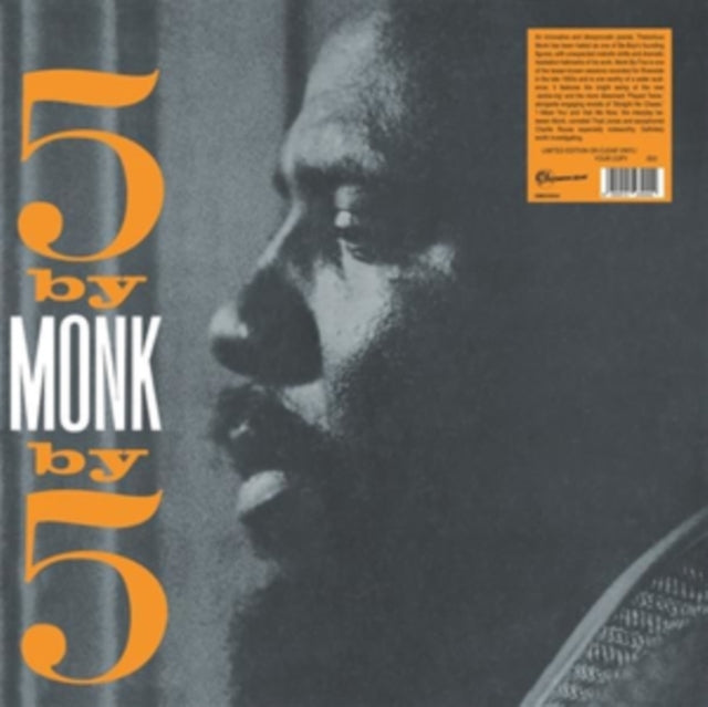 Thelonious Monk Quintet - 5 By Monk By 5 (Clear LP Vinyl)