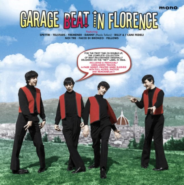 This LP Vinyl is brand new.Format: LP VinylThis item's title is: Garage Beat In Florence: The Complete 1966 Singles Collection (2LP)Artist: Various ArtistsBarcode: 8056099006876Release Date: 4/5/2024