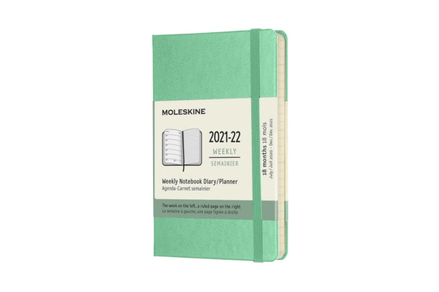 Binding: Notebooks, Journals, And Diaries
Description: The Moleskine 18 - Month Weekly Notebook Diary/ Planner runs from July to December.