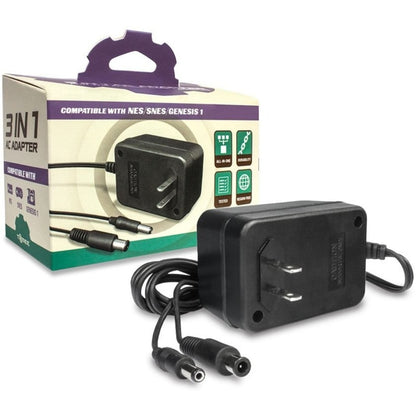 This is brand new.The Tomee 3-in-1 Universal AC Adapter is the perfect replacement adapter. Replace your old or broken NES, SNES, or Genesis AC adapters.