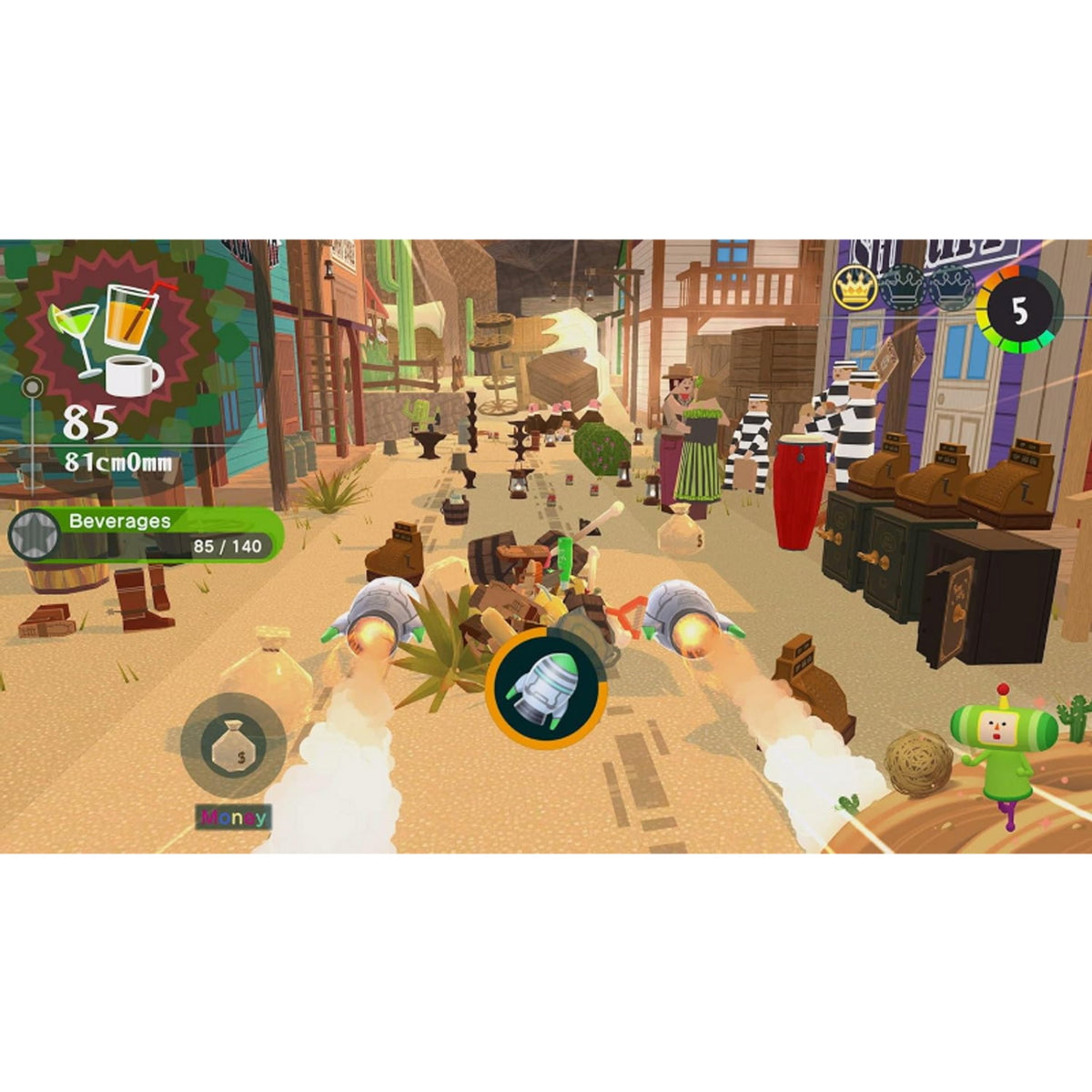 This is brand new.Let the Good Times Roll! Keep the good times rolling with the first new entry in the Katamari Damacy series in 14 years! In this puzzle action/adventure game, The King of All Cosmos was fiddling with a scroll and accidentally destroys the earth and stars.