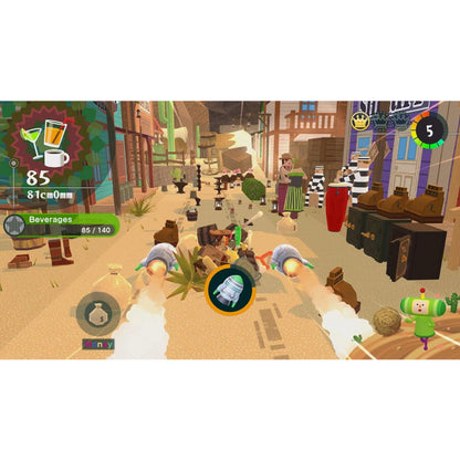 This is brand new.Let the Good Times Roll! Keep the good times rolling with the first new entry in the Katamari Damacy series in 14 years! In this puzzle action/adventure game, The King of All Cosmos was fiddling with a scroll and accidentally destroys the earth and stars.