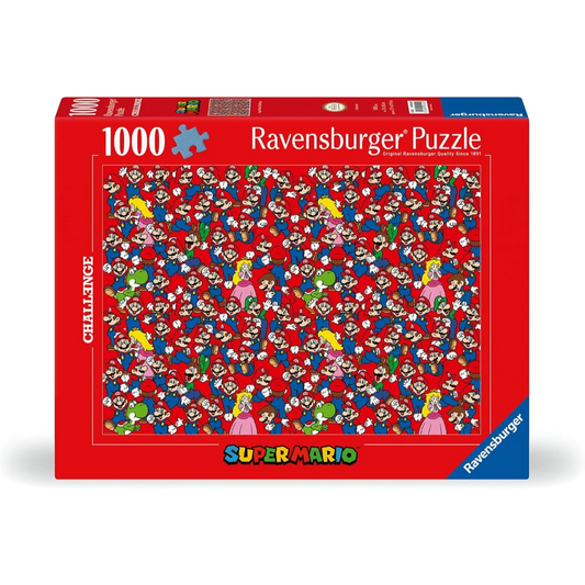Puzzle: Super Mario Bros: Challenge (1,000 Pieces) - Ravensburger