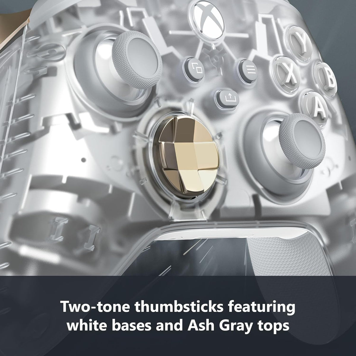This is brand new.Reveal the mysteries within the Xbox Wireless Controller – Ghost Cipher Special Edition featuring a transparent clear design, silver interior, metallic features, and more. Look through the clear, transparent top case and side caps to see metallic, silver interior parts shine through from inside.