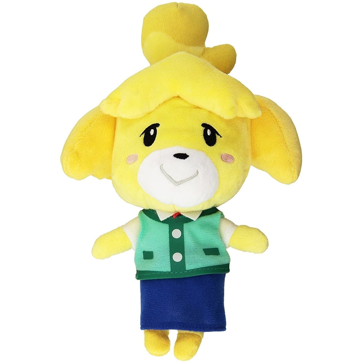 This is brand new.Isabelle is the mayor's highly capable secretary from the Animal Crossing: New Leaf game. She can be forgetful sometimes, but you can always count on her for information about the town, and she's happy to cheer you on in all your mayor-ly duties. She also has a twin brother named Digby.