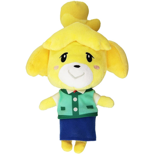 This is brand new.Isabelle is the mayor's highly capable secretary from the Animal Crossing: New Leaf game. She can be forgetful sometimes, but you can always count on her for information about the town, and she's happy to cheer you on in all your mayor-ly duties. She also has a twin brother named Digby.