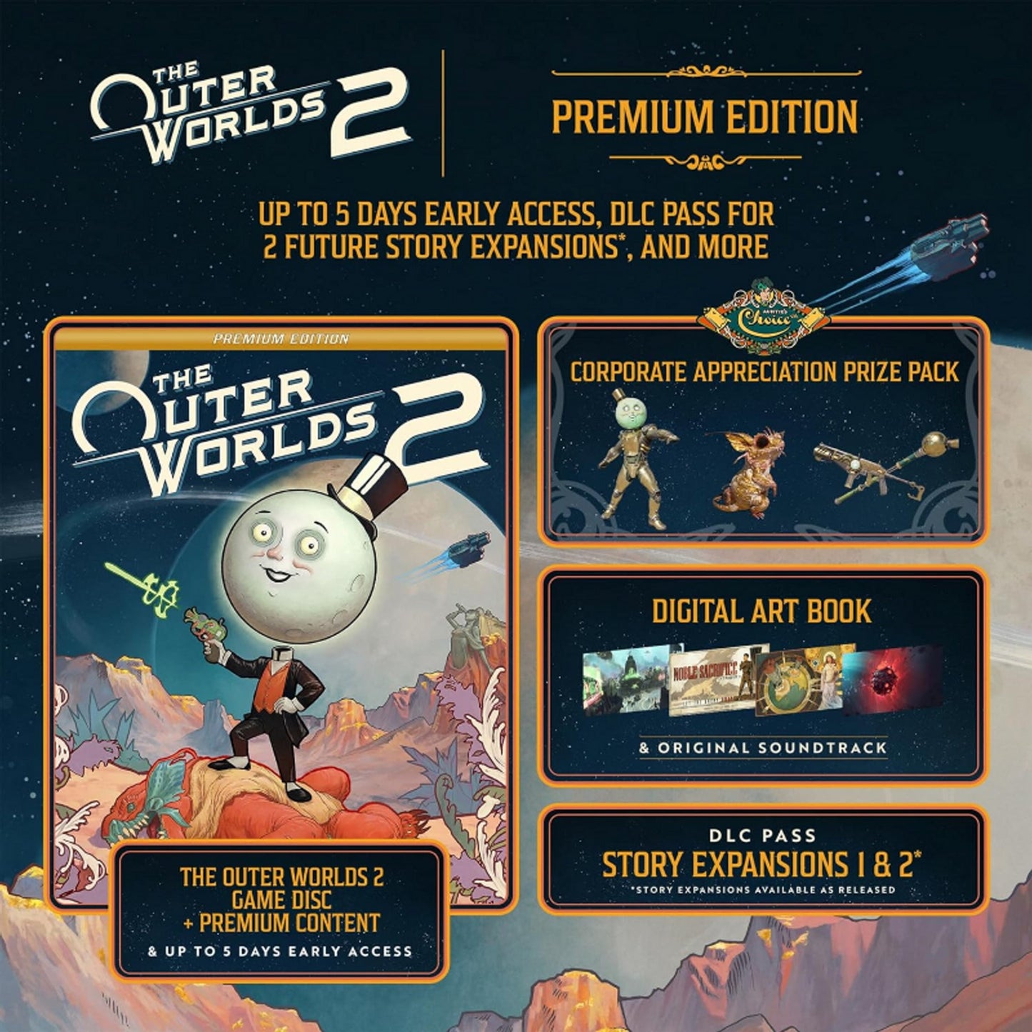 This is brand new.The Outer Worlds 2 is the eagerly awaited sequel to the award-winning first-person sci-fi RPG from Obsidian Entertainment (just look at the exciting number of hyphens in this sentence!).