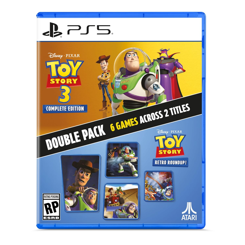 Toy Story: Retro Roundup! + Toy Story 3 Complete Edition Double Pack - PS5