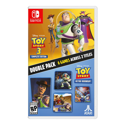 Toy Story: Retro Roundup! + Toy Story 3 Complete Edition Double Pack - Switch