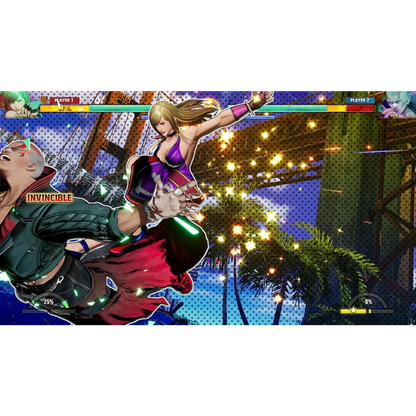 This is brand new.FATAL FURY: City of the Wolves presents a striking art style that truly ignites the senses, alongside a groundbreaking REV system that amplifies the intensity of each battle. The game boasts a suite of battle mechanics that are more robust and thrilling than ever.