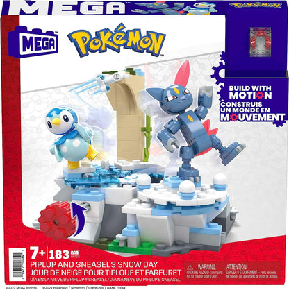 Mattel - Pokemon Mega: Piplup and Sneasel's Snow Day