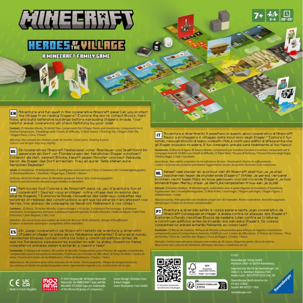 Minecraft Heroes of the Village - Ravensburger