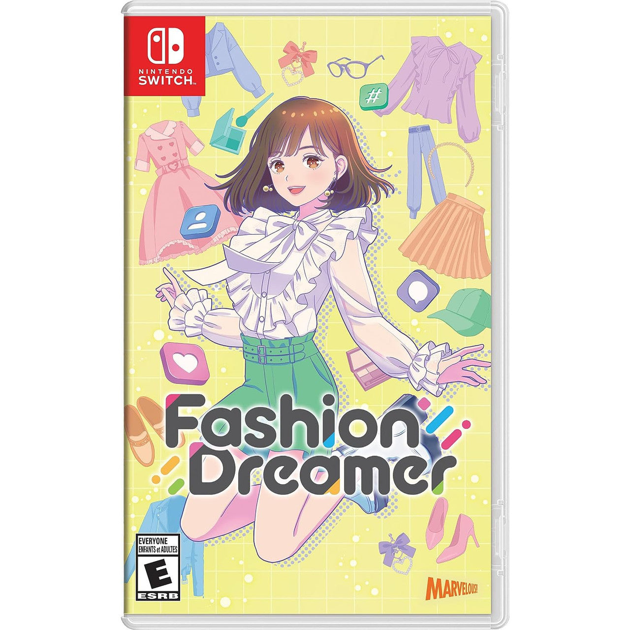 This is brand new.Become the ultimate fashion influencer!  Enter a virtual world of fashion fantasies made real, where coordination and communication mix like never before.